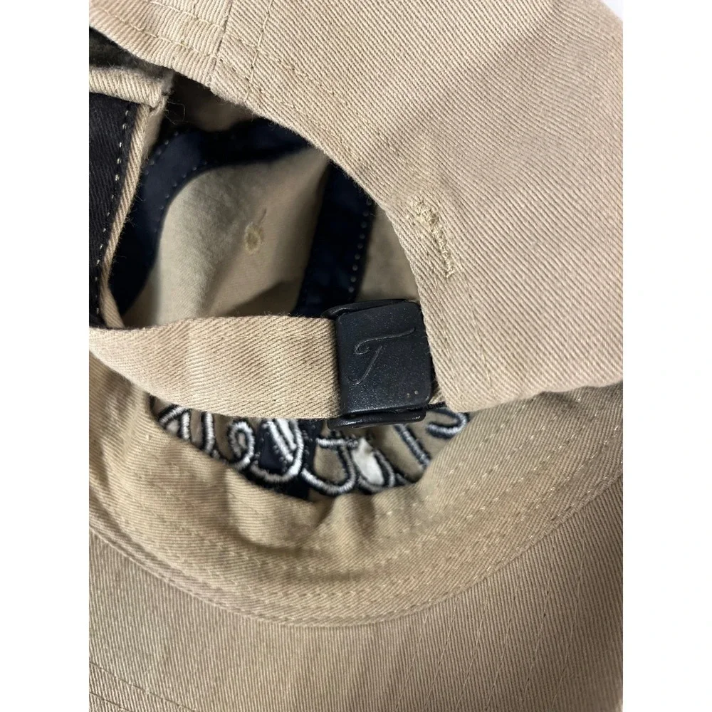 Titleist‎ Golf Hat Mens OSFA Tan Adjustable Strapback ULGC Logo Cap